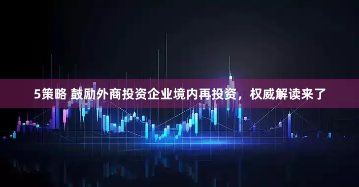5策略 鼓励外商投资企业境内再投资，权威解读来了