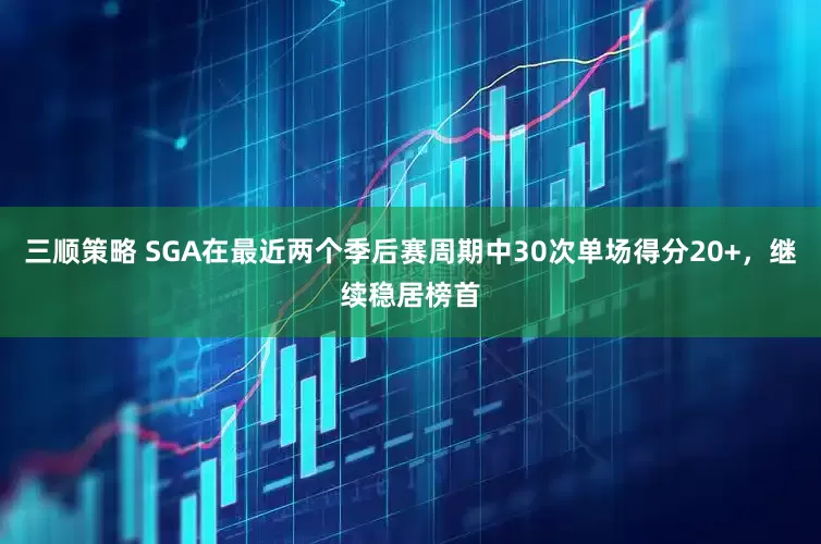 三顺策略 SGA在最近两个季后赛周期中30次单场得分20+，继续稳居榜首
